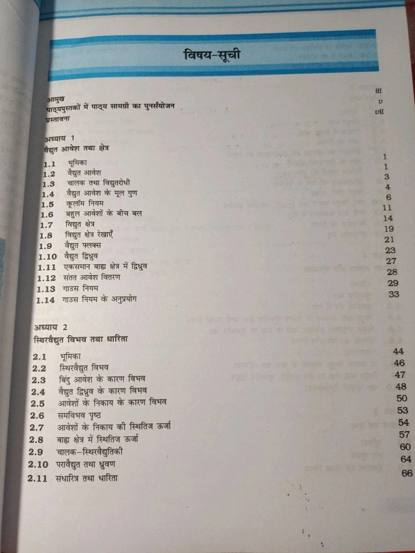 NCERT Class 12 Bhoutiki Bhag I Physics