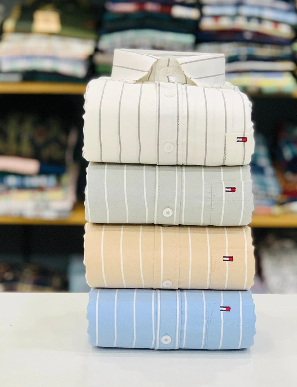 Tommy Lining Shirt (Combo Of 4 Shirt)