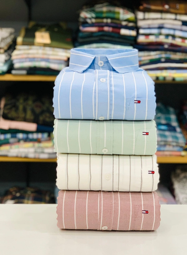 Tommy Lining Shirt (Combo Of 4 Shirt)