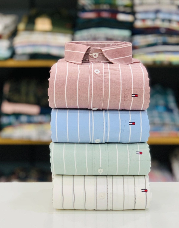 Tommy Lining Shirt (Combo Of 4 Shirt)