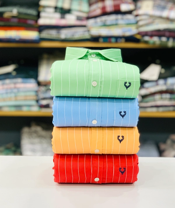 Allen Solly Lining Shirt (Combo Of 4pcs) - Xl