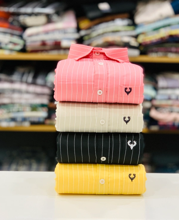 Allen Solly Lining Shirt (Combo Of 4pcs) - M