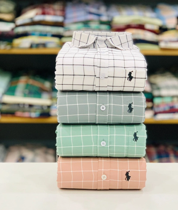 RL Polo Check Shirt (Combo Of 4pc)