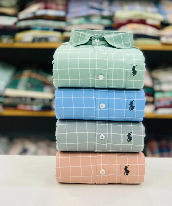 RL Polo Check Shirt (Combo Of 4pc)