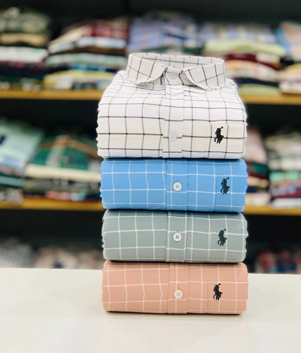 RL Polo Check Shirt (Combo Of 4pc)