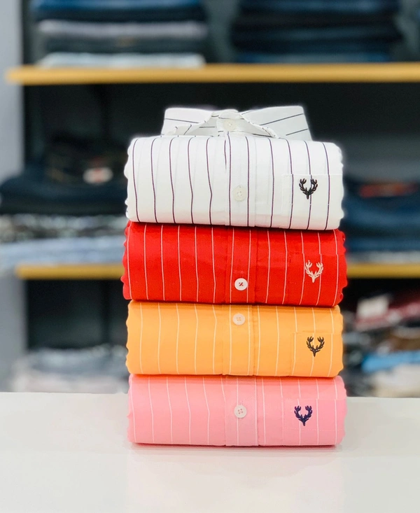 Allen Solly Lining Shirt (Combo Of 4 Shirt)
