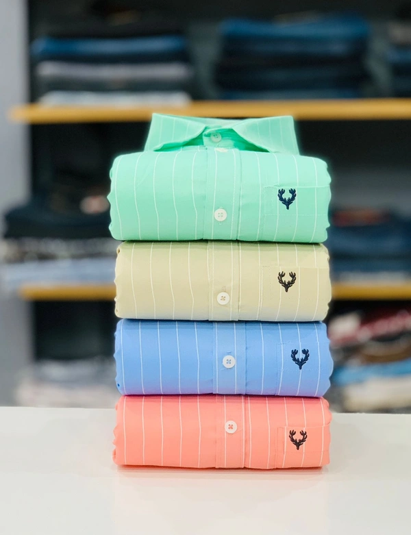 Allen Solly Lining Shirt (Combo Of 4 Shirt)