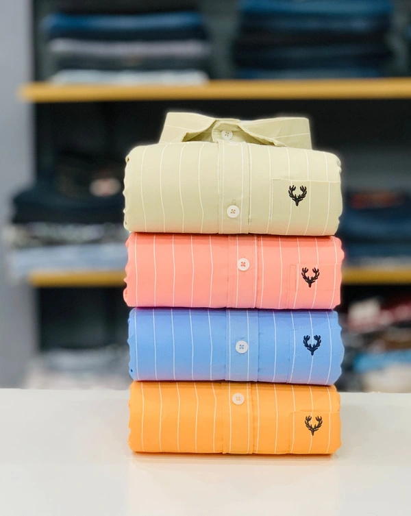 Allen Solly Lining Shirt (Combo Of 4 Shirt)