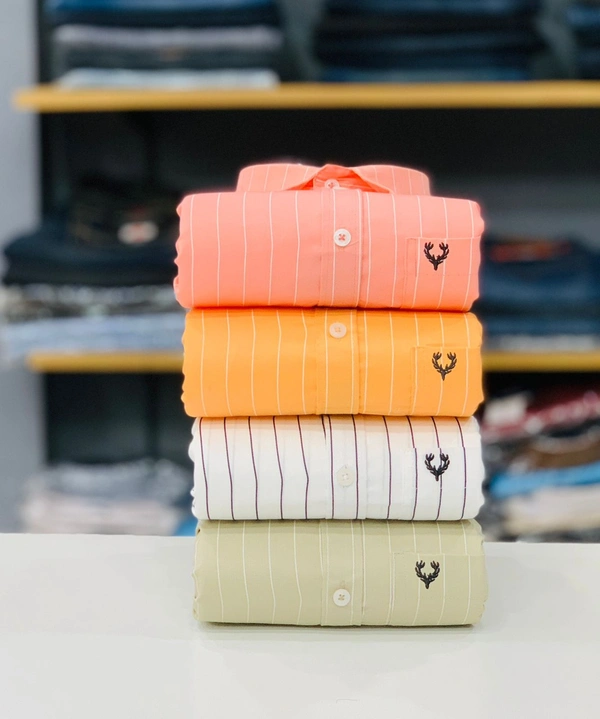 Allen Solly Lining Shirt (Combo Of 4 Shirt)