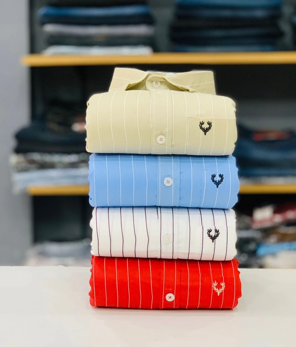 Allen Solly Lining Shirt (Combo Of 4 Shirt)
