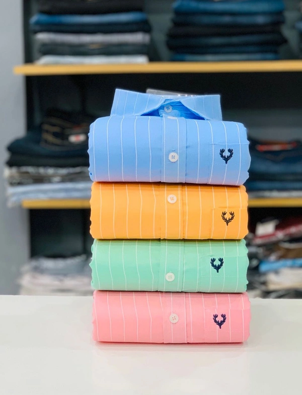 Allen Solly Lining Shirt (Combo Of 4 Shirt)