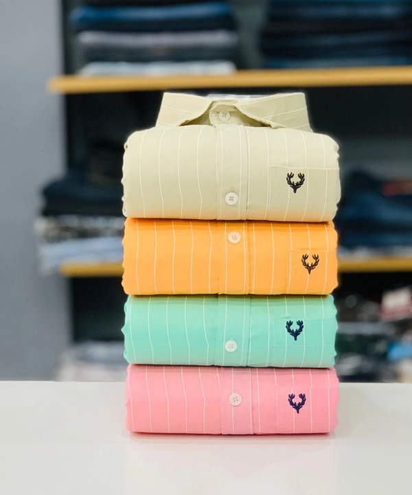 Allen Solly Lining Shirt (Combo Of 4 Shirt)