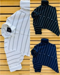 Tommy Lining Shirt (Combo Of 3 Shirt) - L