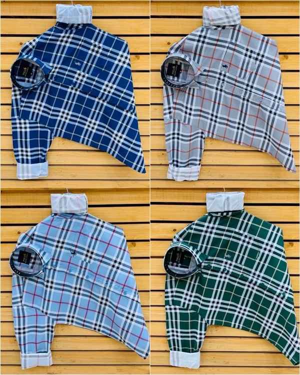 Rl Polo Check Shirt (Combo Of 4 Shirt) - Xl