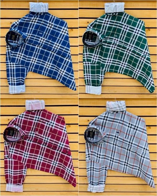 Rl Polo Check Shirt (Combo Of 4 Shirt) - Xl