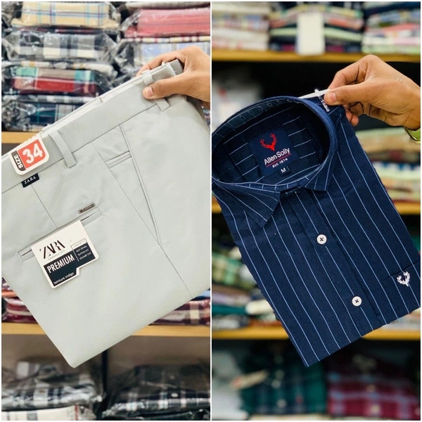Combo Of Pent & Shirt - 34, M