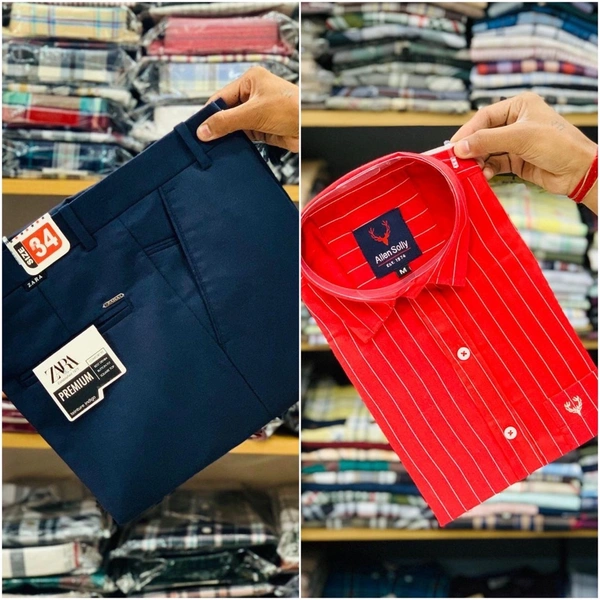 Combo Of Pent & Shirt - 34, L
