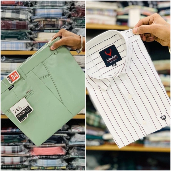 Combo Of Pent & Shirt - 32, Xxl
