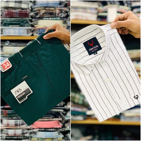 Combo Of Pent & Shirt - 32, Xxl