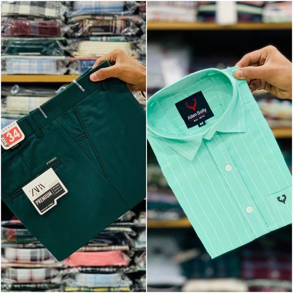 Combo Of Pent & Shirt - 30, Xxl