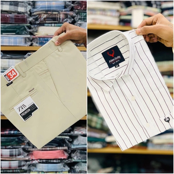 Combo Of Pent & Shirt - 34, L