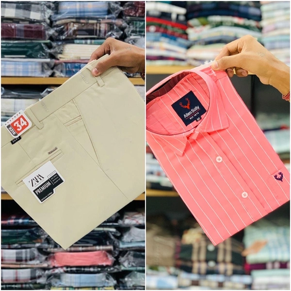 Combo Of Pent & Shirt - 30, Xl
