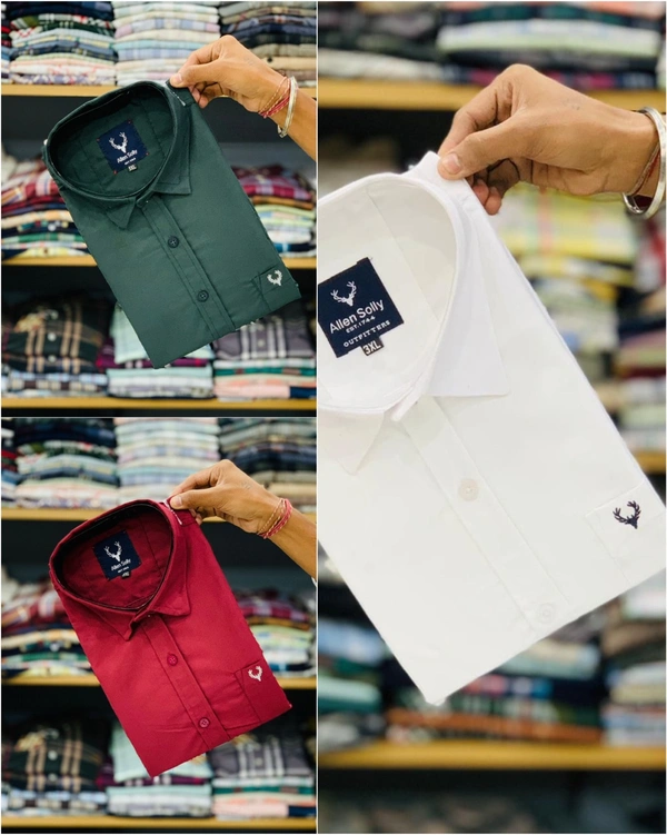 Allen Solly Big Sizes Shirt (Combo of 3pcs) - 4xl