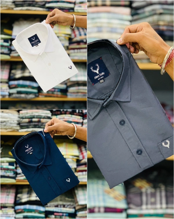 Allen Solly Big Sizes Shirt (Combo of 3pcs) - 5xl
