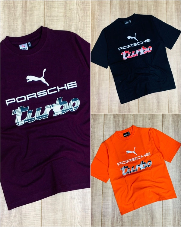 Branded T Shirt (Combo Of 3 Pcs) - L
