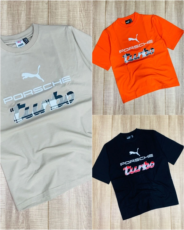 Branded T Shirt (Combo Of 3 Pcs) - M