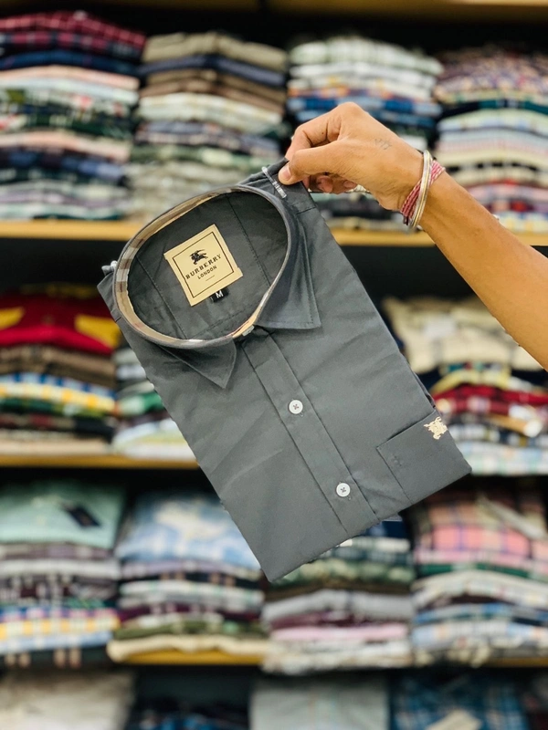 Burberry Shirt Premium Quality  - L