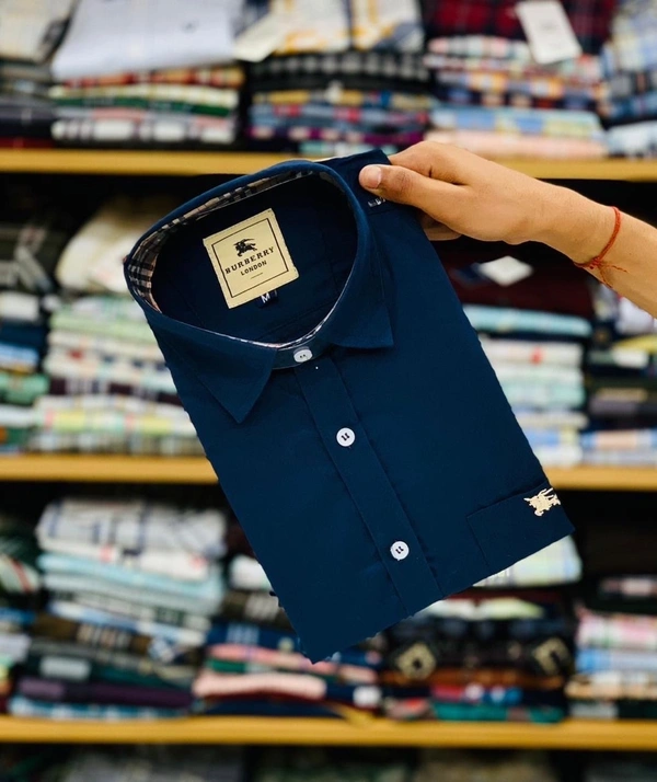 Burberry Shirt Premium Quality  - L