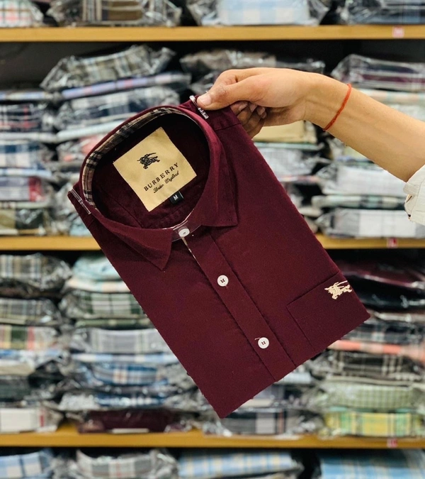 Burberry Shirt Premium Quality  - M
