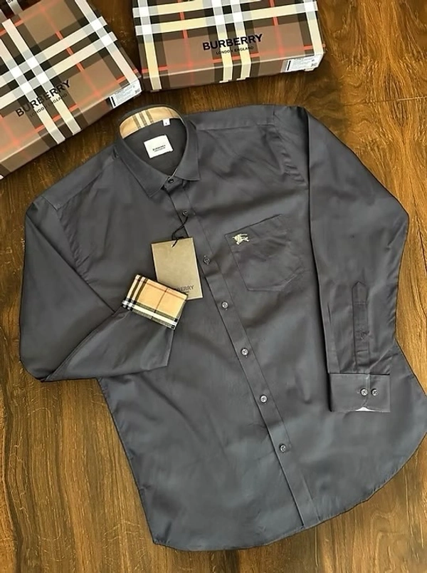 Burberry Shirt Premium Quality  - L