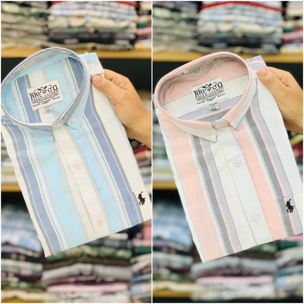RL Polo Premium Lining Shirt (2 Shirt Combo Offer) - Xxl