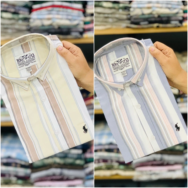 RL Polo Premium Lining Shirt (2 Shirt Combo Offer) - Xxl
