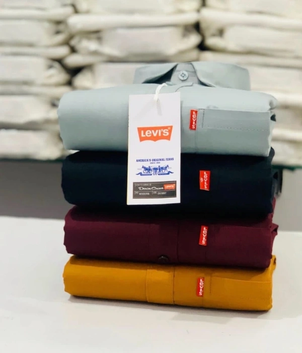Levi’s Plain Shirt (Combo of 4 Shirt)