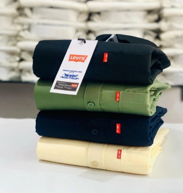 Levi’s Plain Shirt (Combo of 4 Shirt) - Xxl
