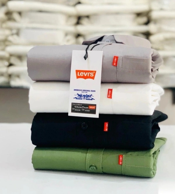 Levi’s Plain Shirt (Combo of 4 Shirt)