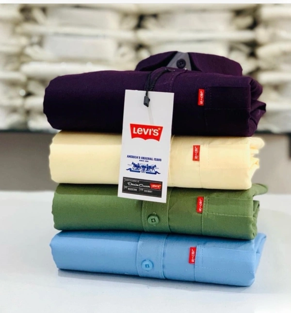 Levi’s Plain Shirt (Combo of 4 Shirt)