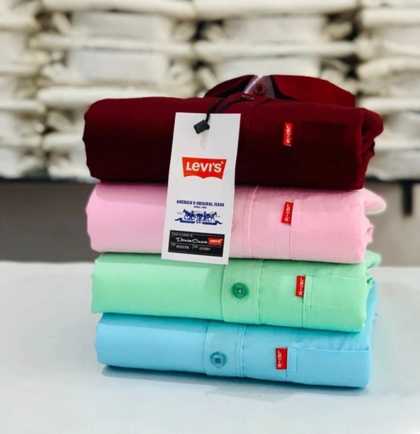Levi’s Plain Shirt (Combo of 4 Shirt)