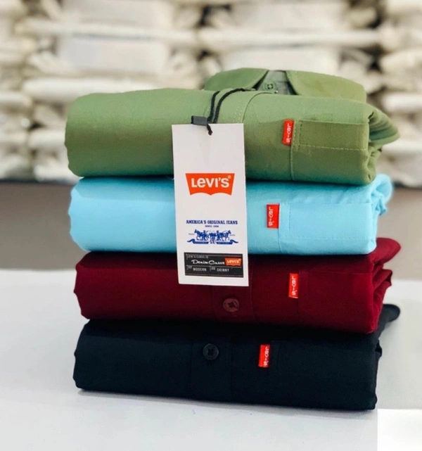 Levi’s Plain Shirt (Combo of 4 Shirt)