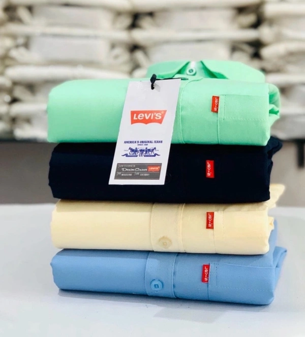 Levi’s Plain Shirt (Combo of 4 Shirt)