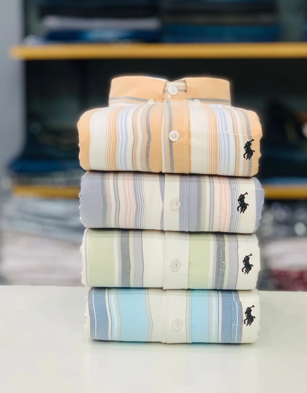 RL Polo Lining Shirt (Combo Of 4pcs) - M