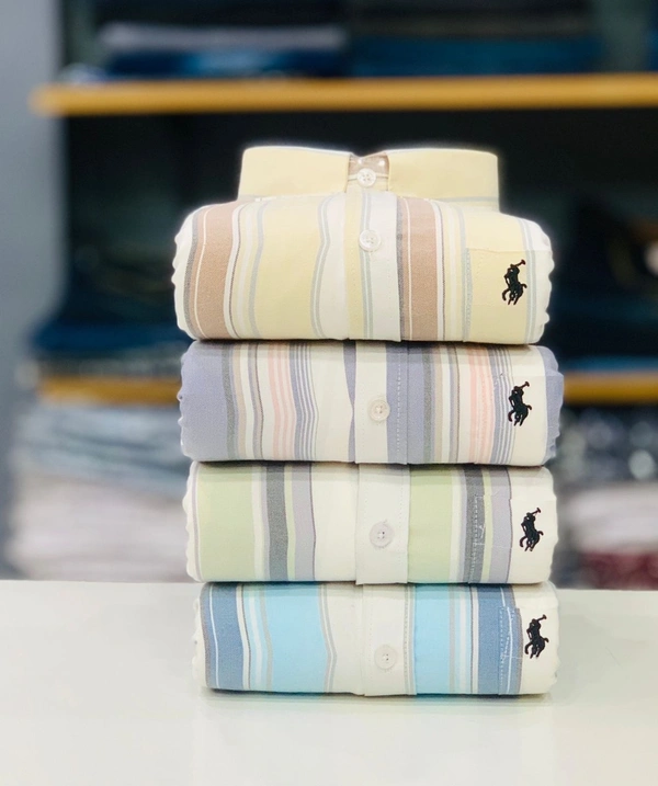 RL Polo Lining Shirt (Combo Of 4pcs) - M