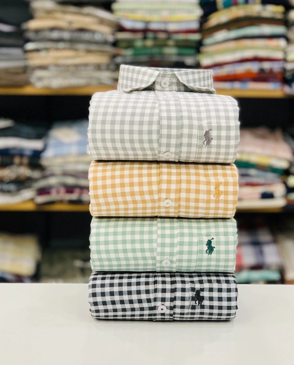 RL Polo Check Shirt (Pack of 4 Shirt) - Xxl