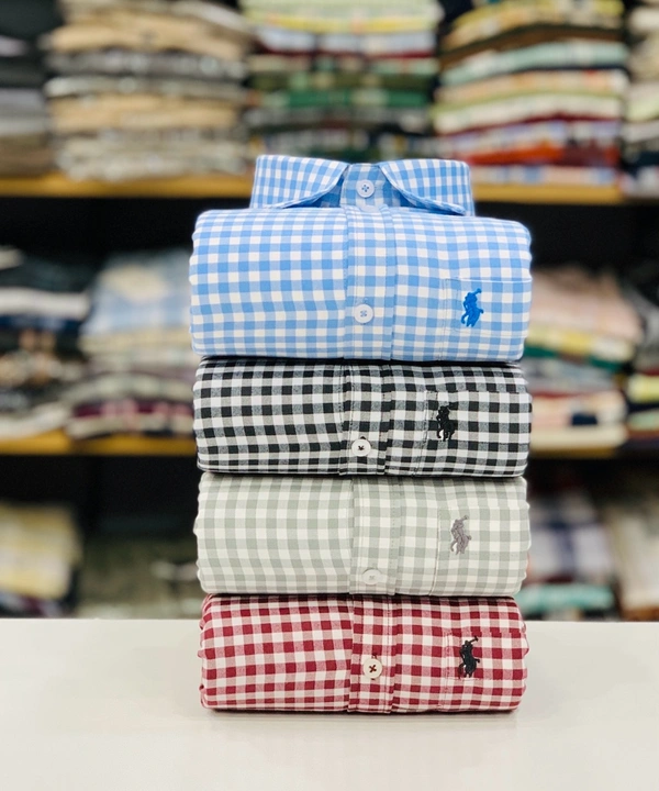 RL Polo Check Shirt (Pack of 4 Shirt) - Xxl