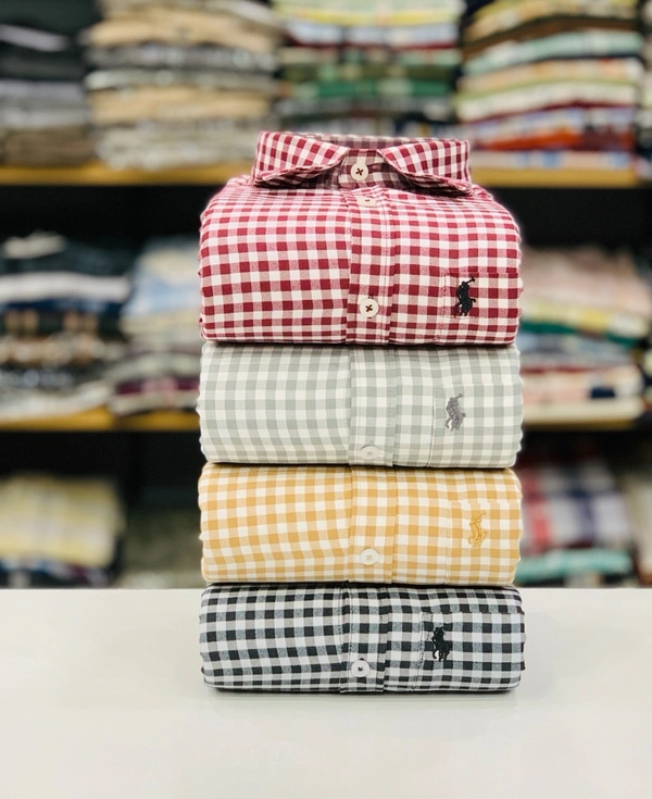 RL Polo Check Shirt (Pack of 4 Shirt) - Xl