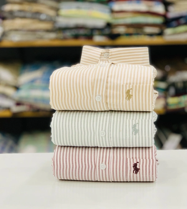 RL Polo Lining Shirt (Pack of 3 Shirt) - L