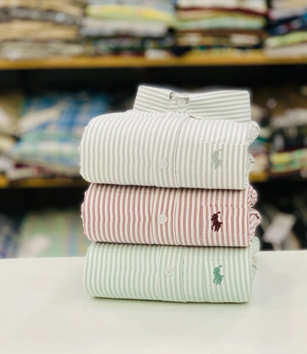 RL Polo Lining Shirt (Pack of 3 Shirt) - M